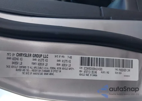 2009 Chrysler 300 Touring from USA, damaged, VIN 2C3KA53V69H634369